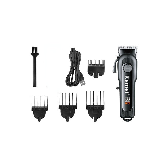 Professional Hair & Beard Trimmer for Men – Cordless Rechargeable Grooming Tool