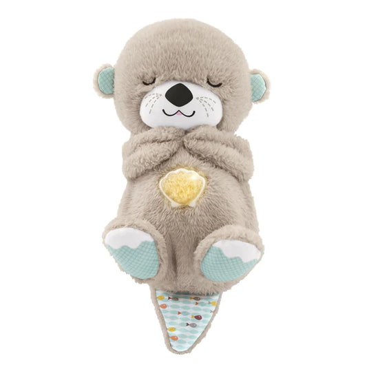 Heartbeat & Light-Up Belly Bear – Helps Babies Sleep Calmly